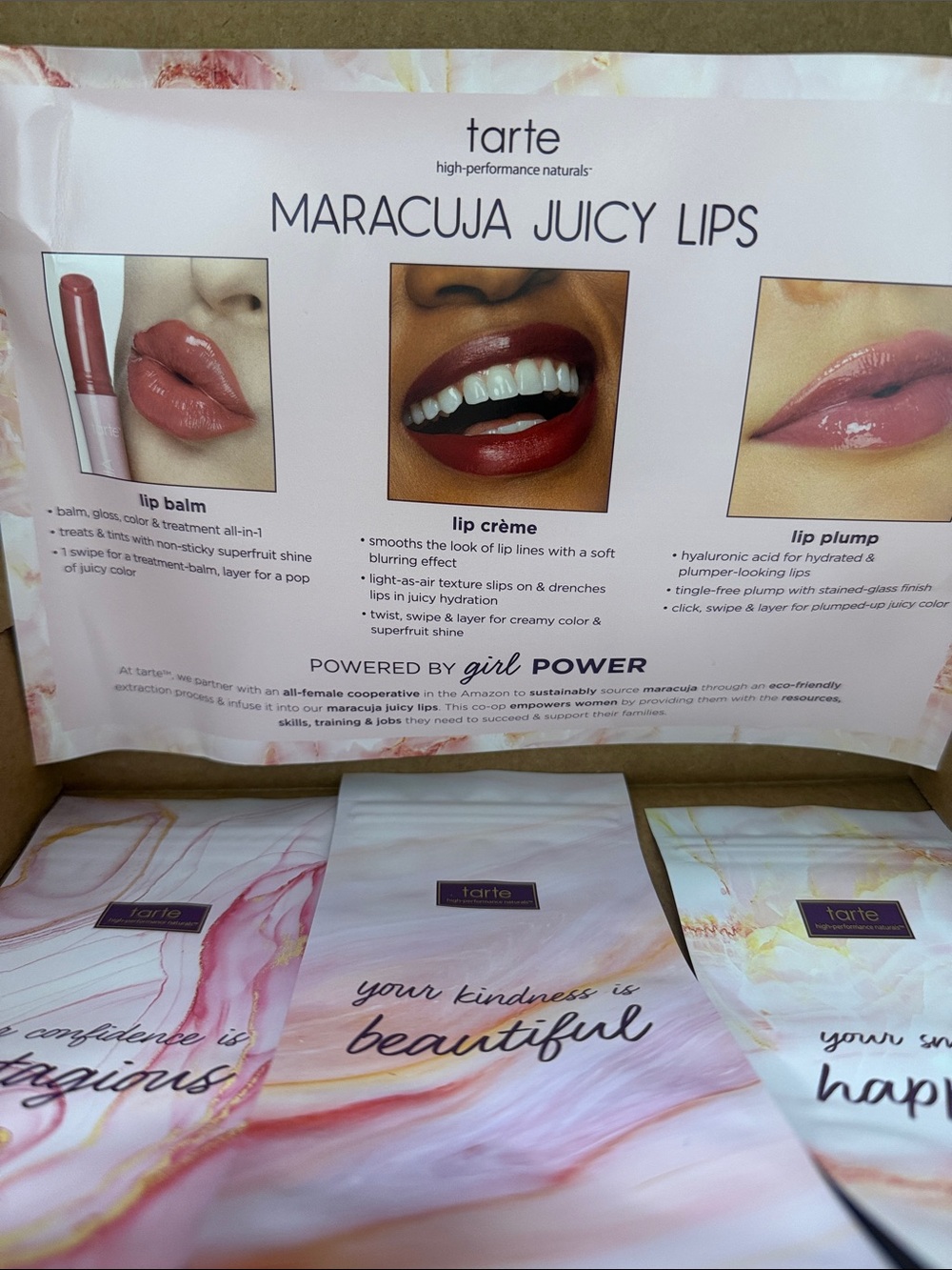 tarte Lip Set in Rose Gold, Light Pink, Nude - Picture 3 of 5